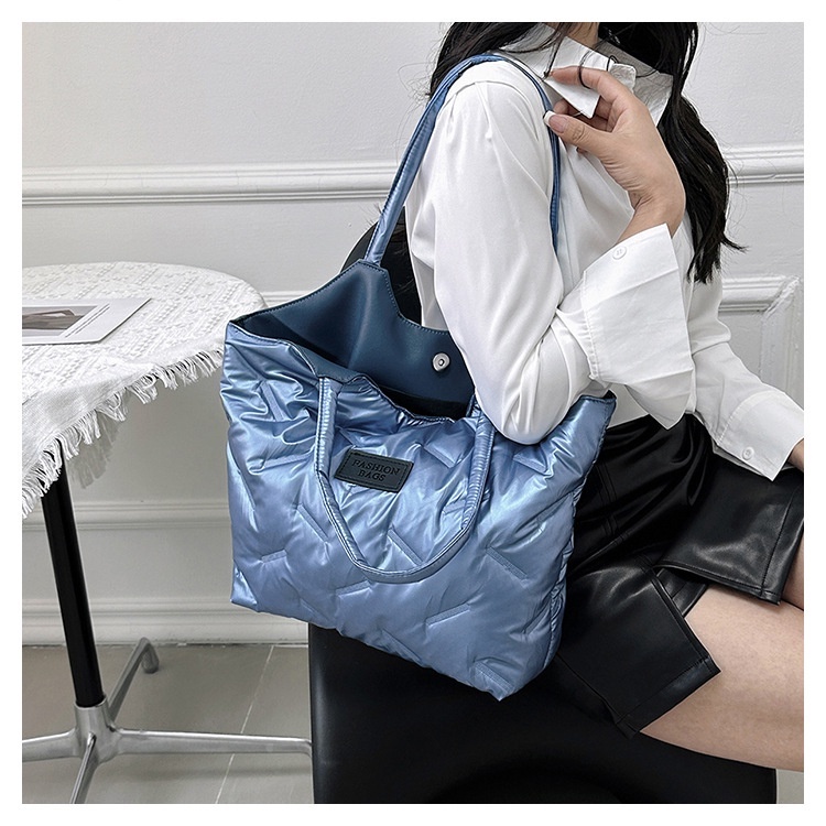 MOUSSON Túi Tote Sức Chứa Lớn Phong Cách Hàn Quốc Đơn Giản Cho Nữ