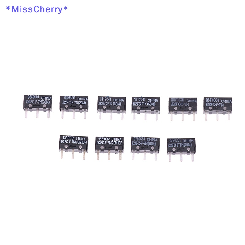 Set 2 Công Tắc Micro D2FC-F-7N 10M 20M D2FC-F-K (50M) - RZ D2F D2F-01F Mới