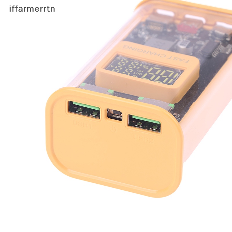 Hộp Sạc Dự Phòng 10000mAh 21700 DIY Cho Điện Thoại