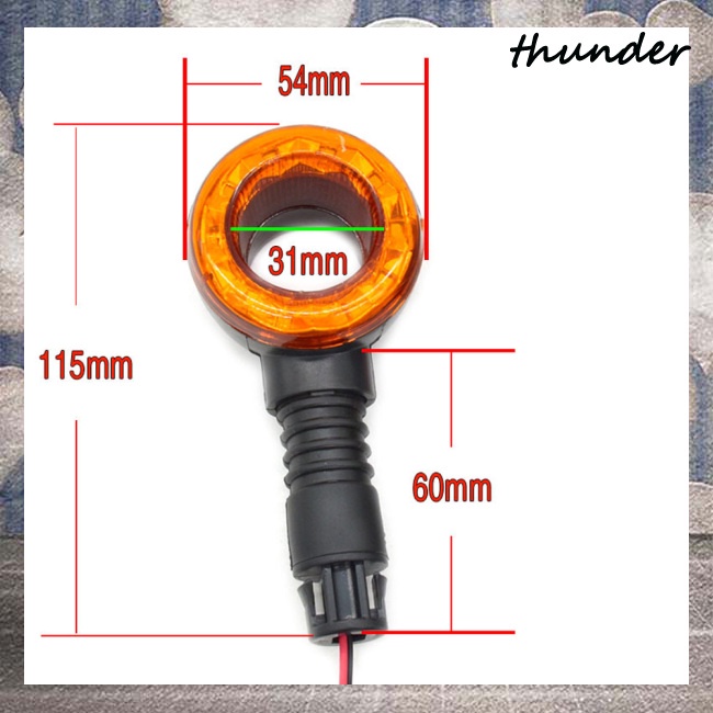 1 Cặp Đèn Tín Hiệu Xi Nhan 36-72v Cho Xe Máy