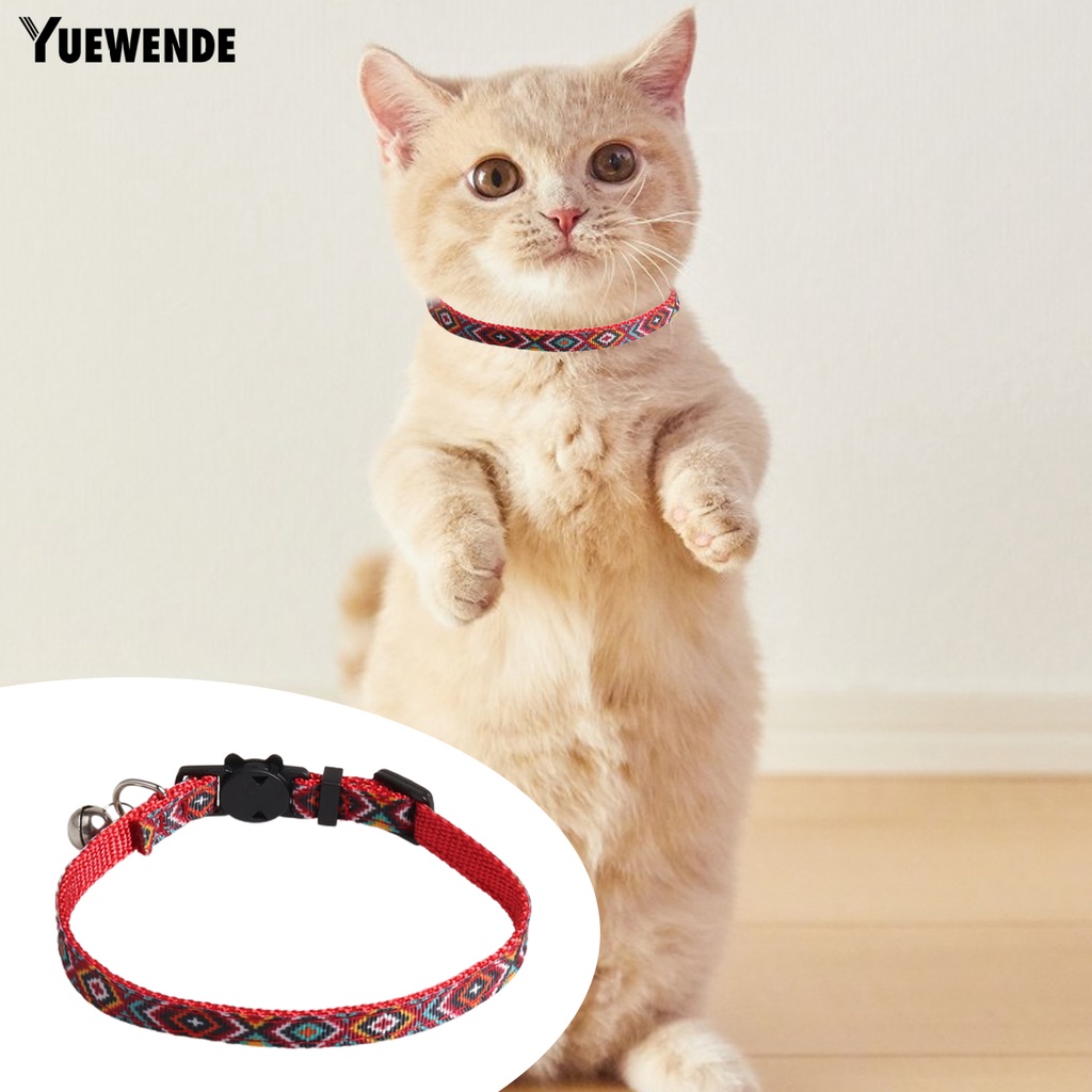 Yq.e Vòng Cổ Bằng Polyester Chống Mài Mòn Chống Mài Mòn In Họa Tiết Sáng Tạo Làm Phụ Kiện Chụp Ảnh Cho Thú Cưng
