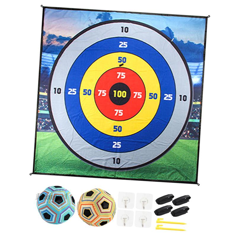 Đồ Chơi Ném Mục Tiêu Tương Tác Với Động Cơ Đá Bóng Cho Bữa Tiệc Bãi Biển Fenteer1