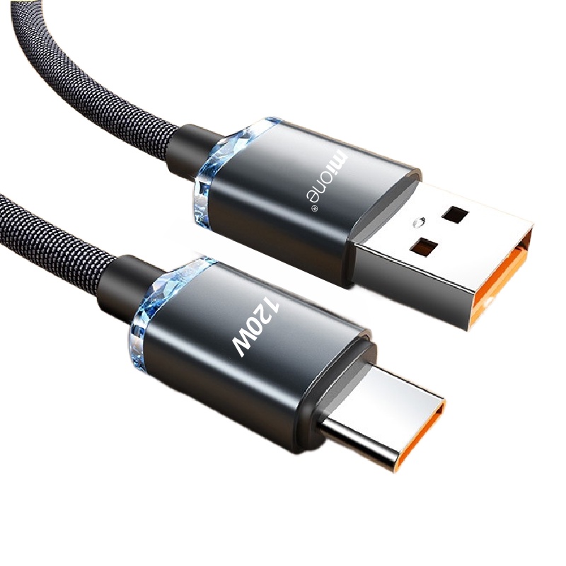 Dây Cáp Sạc Nhanh 120W Mione 6A 66W 120W USB Type C Cho Xiaomi chất lượng cao chuyên dụng