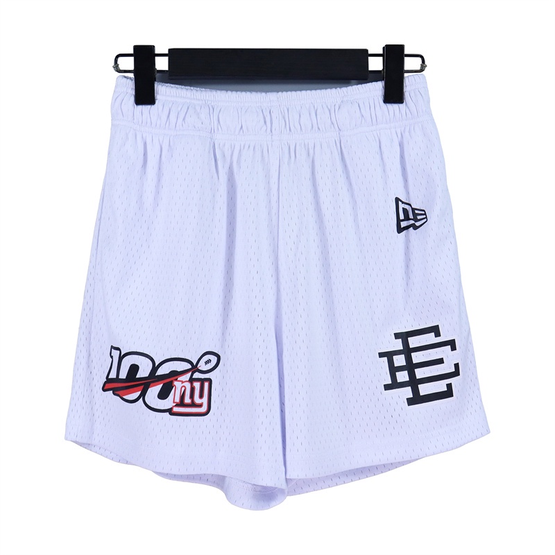E-e88-quần Short Dài Đến Đầu Gối In Kỹ Thuật Số Phối Lưới Thoáng Khí Thời Trang Giản Dị INS Dành Cho Chạy Bộ Bóng Rổ Chạy Bộ
