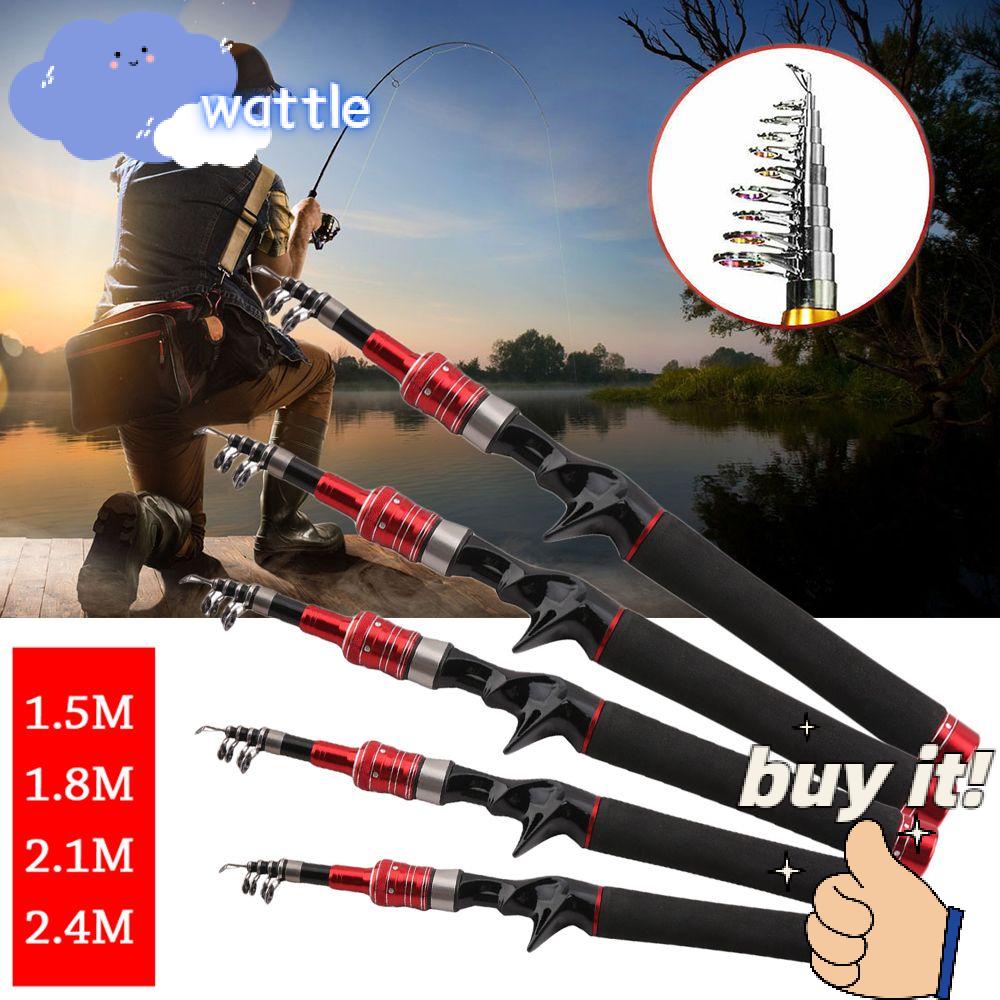 Cần Câu Cá Mini Siêu Nhẹ Có Thể Thu Gọn Tiện Dụng Mang Theo Du Lịch