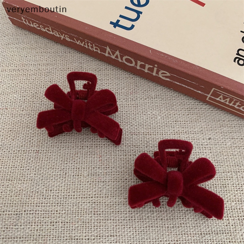 Kẹp Tóc Hình Nơ Nhỏ Xinh Xắn Dễ Thương Phong Cách Hàn Quốc Cho Bạn Gái