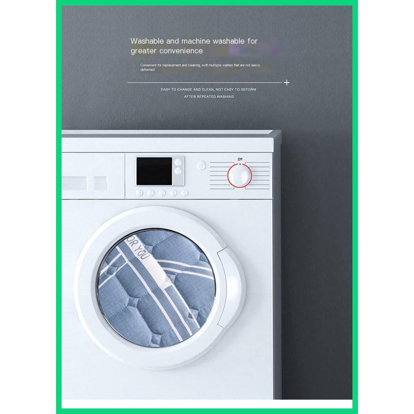 Vỏ Gối cotton Mỏng Mềm Thoáng Khí Chống Nước Chống Ăn Mòn Kích Thước 48x74cm Thân Thiện Với Làn Da