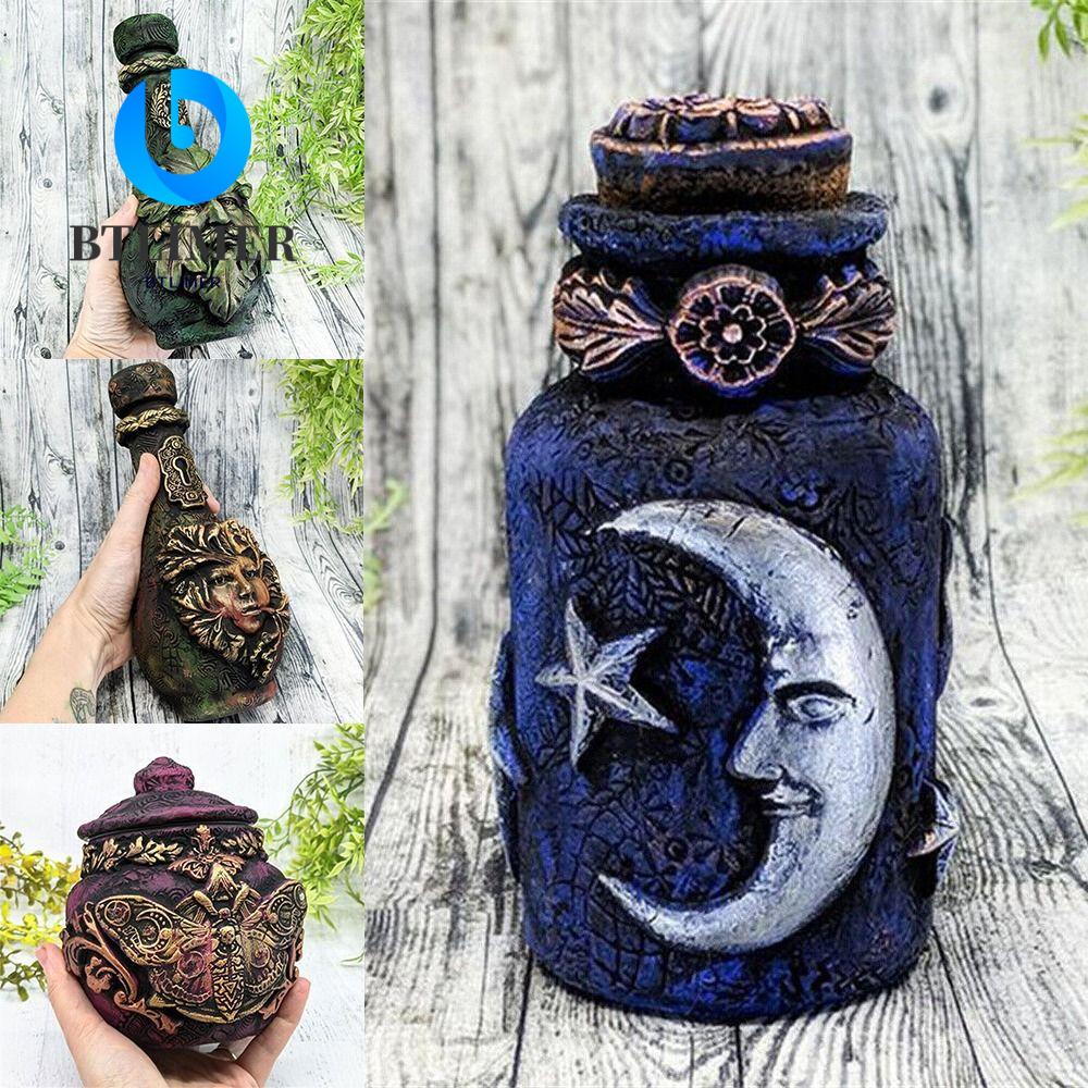 Bình Nước Họa Tiết Phù Thủy Phong Cách Gothic Cổ Điển Dùng Để Trang Trí Nhà