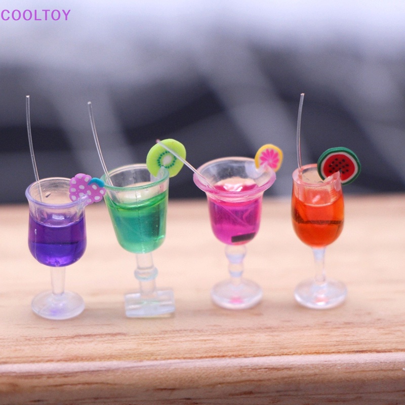 Set 4 Ly Cocktail Trái Cây Đồ Chơi Búp Bê 1: 6