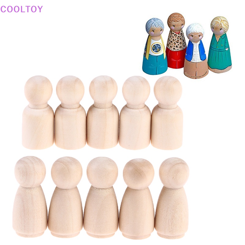 Cooltoy Set 5 Mô Hình Búp Bê Con Rối DIY Cho Bé Trai Bé Gái