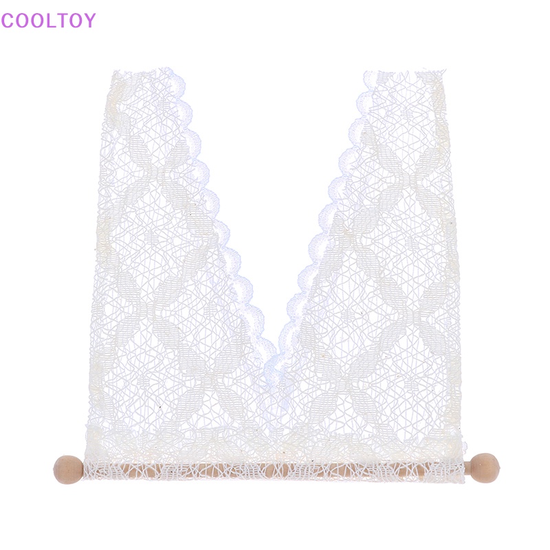 Cooltoy Rèm Cửa Kèm Thanh Treo Tỉ Lệ 1: 12 Trang Trí Nhà Búp Bê