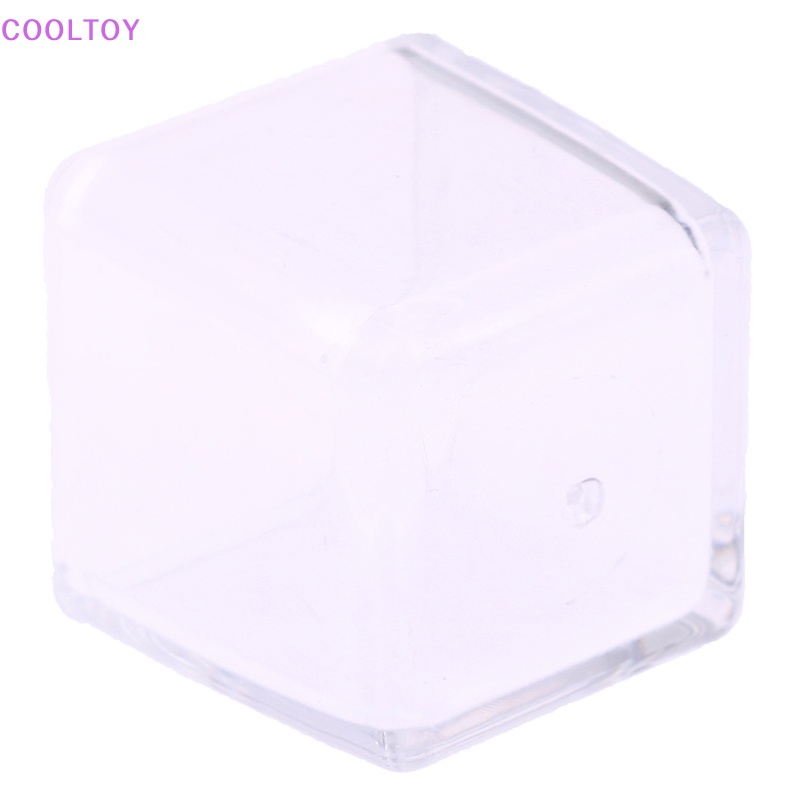 Cooltoy Hộp Đựng Kẹo Hình Vuông Trong Suốt Dành Cho Nhà Búp Bê 1 / 12