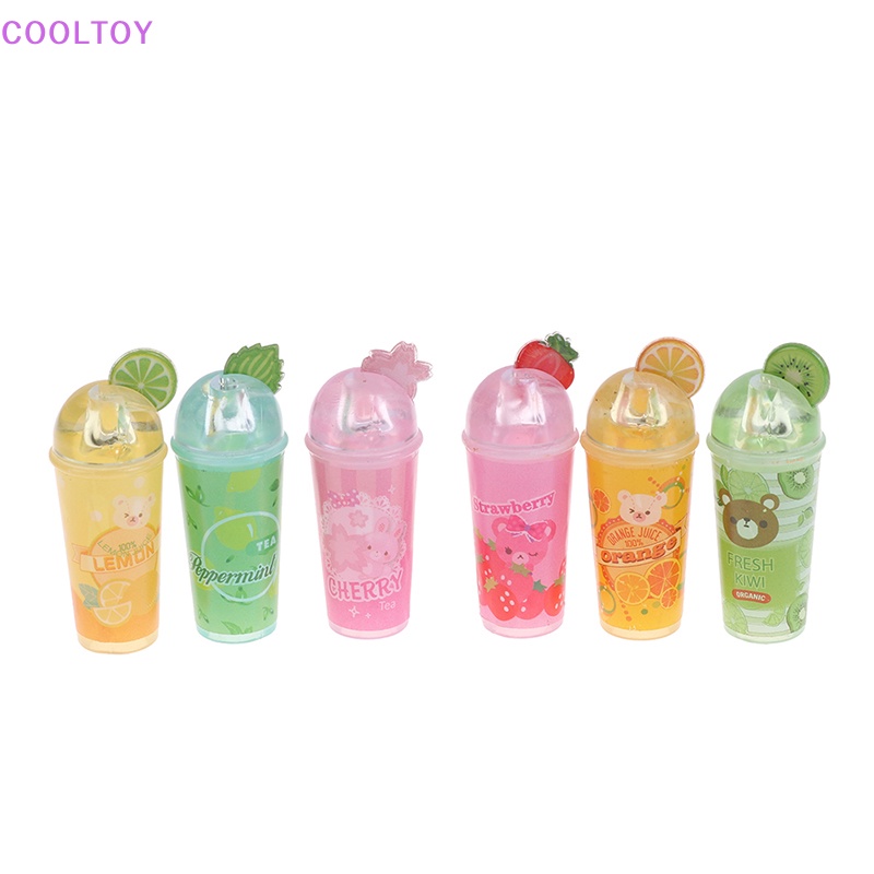 Cooltoy Set 3 Mô Hình Lát Trái Cây Hoạt Hình Lập Thể Trang Trí Nhà Búp Bê