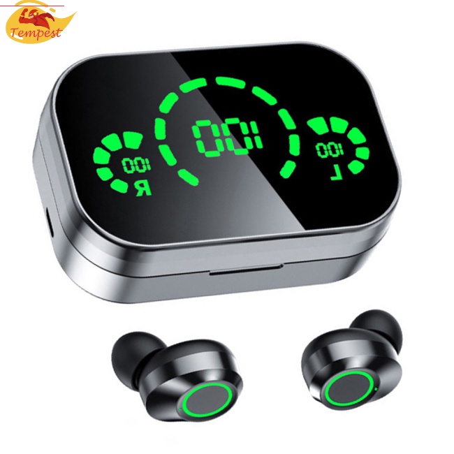 Tai nghe không dây Tws Yd03 Âm Thanh Hifi Có Mic Hộp Sạc 3000mah Có Màn Hình Led