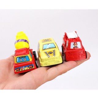 Bộ 6 Mô Hình Xe Cứu Hỏa Mini Kereta
