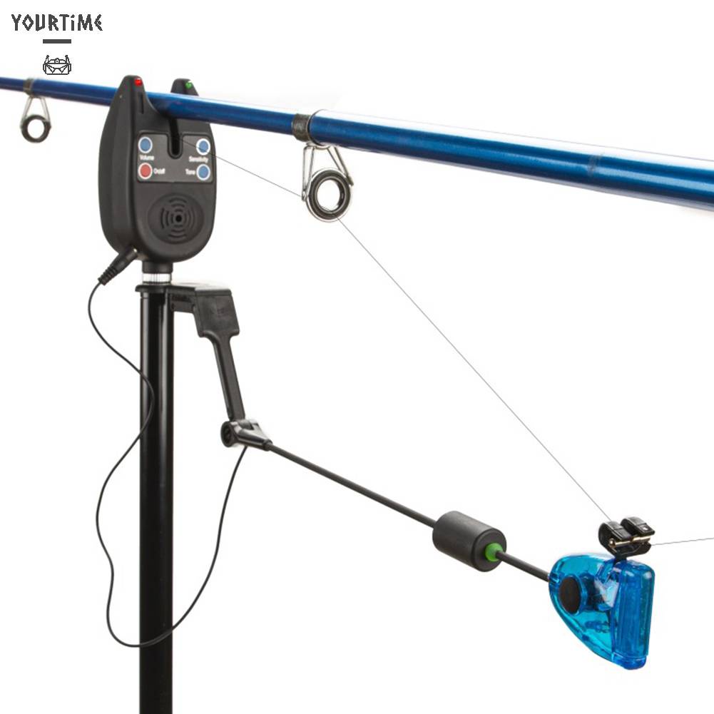 Chuông Báo Hiệu Cá Cắn Câu Có Đèn Nhiều Màu Sắc