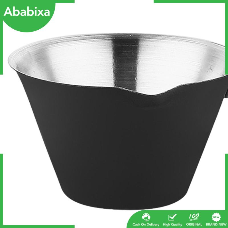 Cốc Đong Mini Bằng Thép Không Gỉ Dung Tích 100ml Có Tay Cầm Tiện Dụng