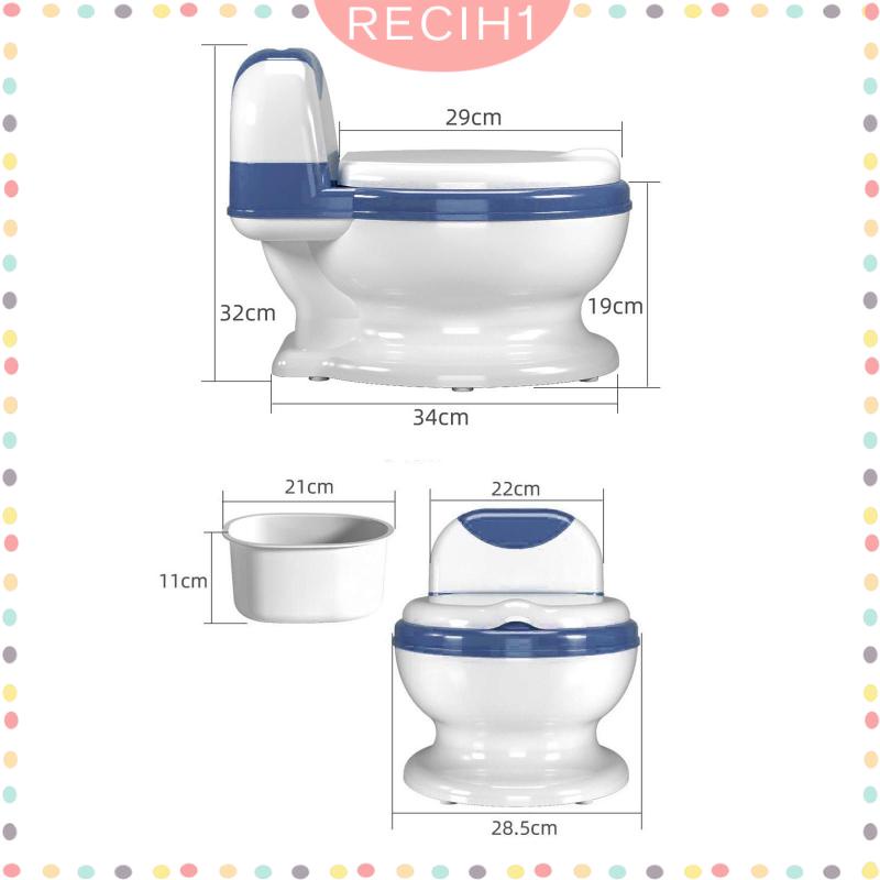 Bô Đi Vệ Sinh Bằng PU Nhỏ Gọn Có Thể Tháo Rời Cho Bé Trai Gái