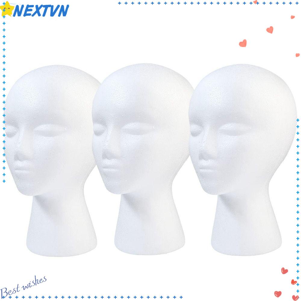 Mô Hình Đầu Người Phụ Nữ Mới Bằng Xốp Giả