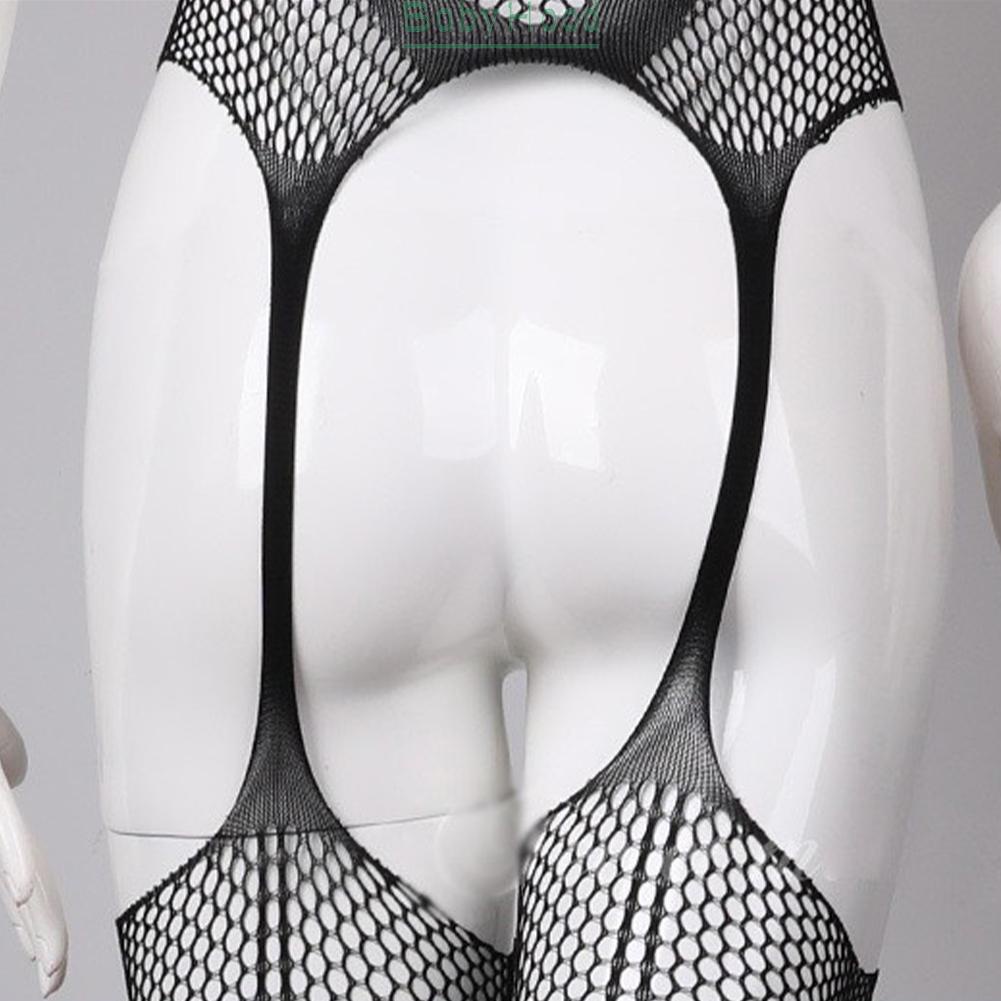 Stockings Body Stockings Bodysuits Erotic Lingerie Full Body Jacquard Jumpsuit#BBHOOD