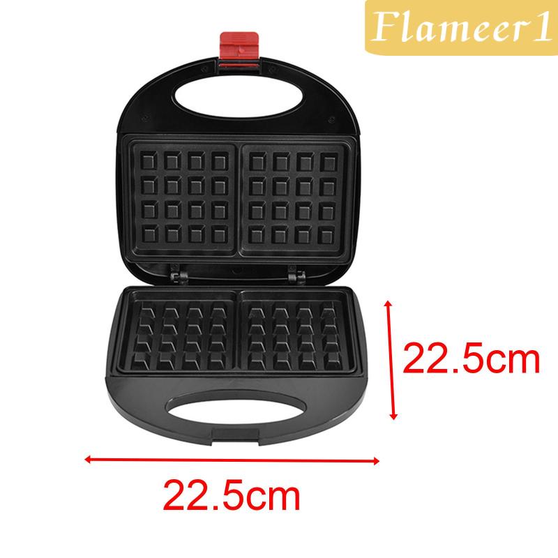 [Flameameer1] Máy Làm Bánh Kếp Chạy Điện Panini Dạng Nhấn Cho Sandwich Omelette Pancakes
