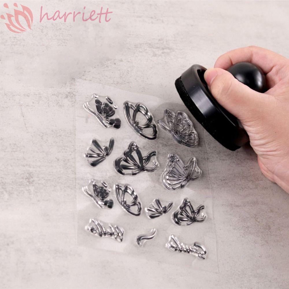 Khối Tem Đóng Dấu Trong Suốt Dùng Trang Trí Sổ Tay DIY