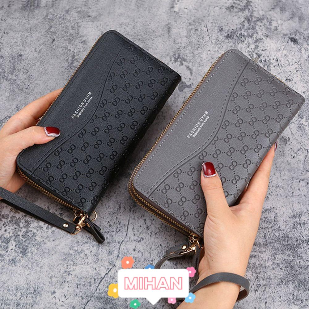 Ví Nhiều Ngăn Cỡ Lớn Có Khóa Kéo MIHAN1 Dành Cho Nữ