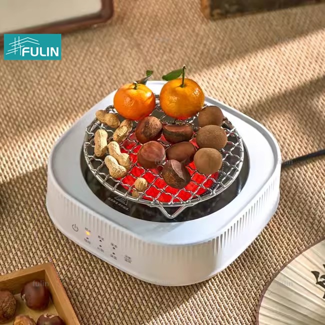 Bếp Điện Nấu Trà Cà Phê Đa Năng Thông Minh 800W