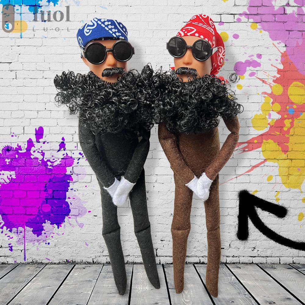 Búp Bê Nhồi Bông Hình Râu To Chất Liệu Cotton Vui Nhộn Dùng Để Trang Trí Tiệc