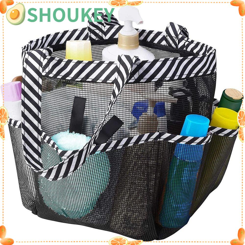 Shoukey Túi Lưới Đựng Đồ Tắm Đi Biển Nhanh Khô Tiện Dụng