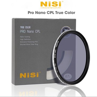 Kính lọc tròn filter cpl nisi true color chống phản xạ 82mm - cinefactory