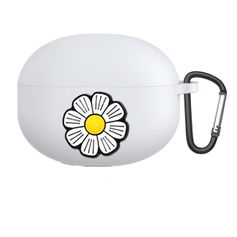 Vỏ Bảo Vệ Hộp Sạc Tai Nghe Baseus Bowie M2s / M2 M2 Bằng Silicon Họa Tiết Hoạt Hình Chú Chó / Hoa Dễ Thương