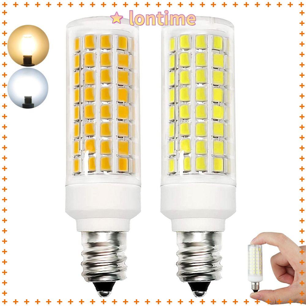 Bóng Đèn LED Halogen E12 102 2835SMD 75W Ánh Sáng Trắng Ấm Áp Dùng Trong Nhà