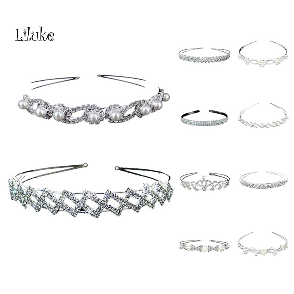 Cài Tóc Nữ Đính Đá Lấp Lánh Phong Cách Hàn Quốc