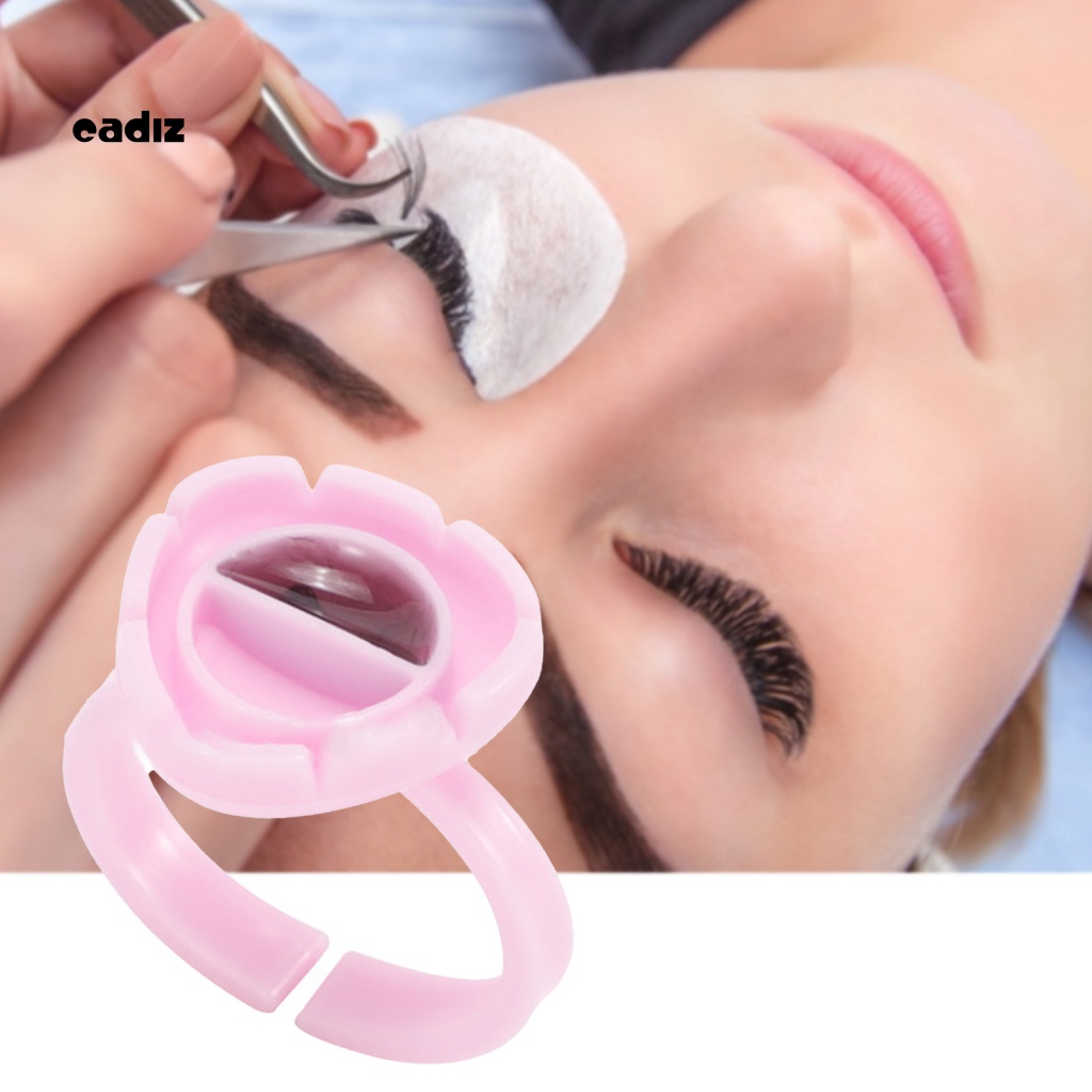 Set 100 Giá Đỡ Lông Mi Giả Hình Trái Tim Dễ Sử Dụng Dành Cho Nữ