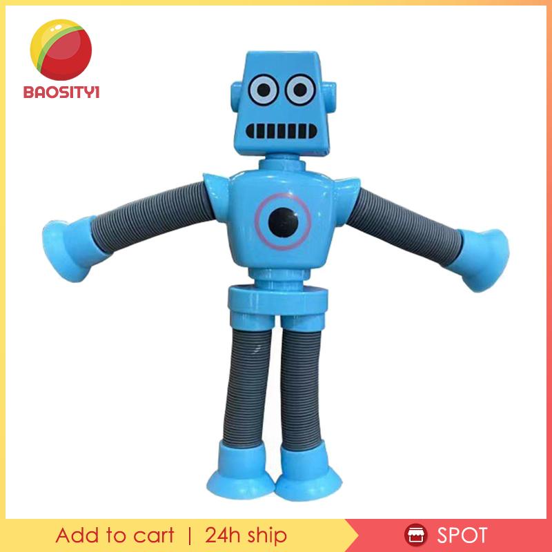 [Baosity 1] Đồ Chơi Robot Hút Chân Không Phát Sáng Cho Bé Quà Sinh Nhật