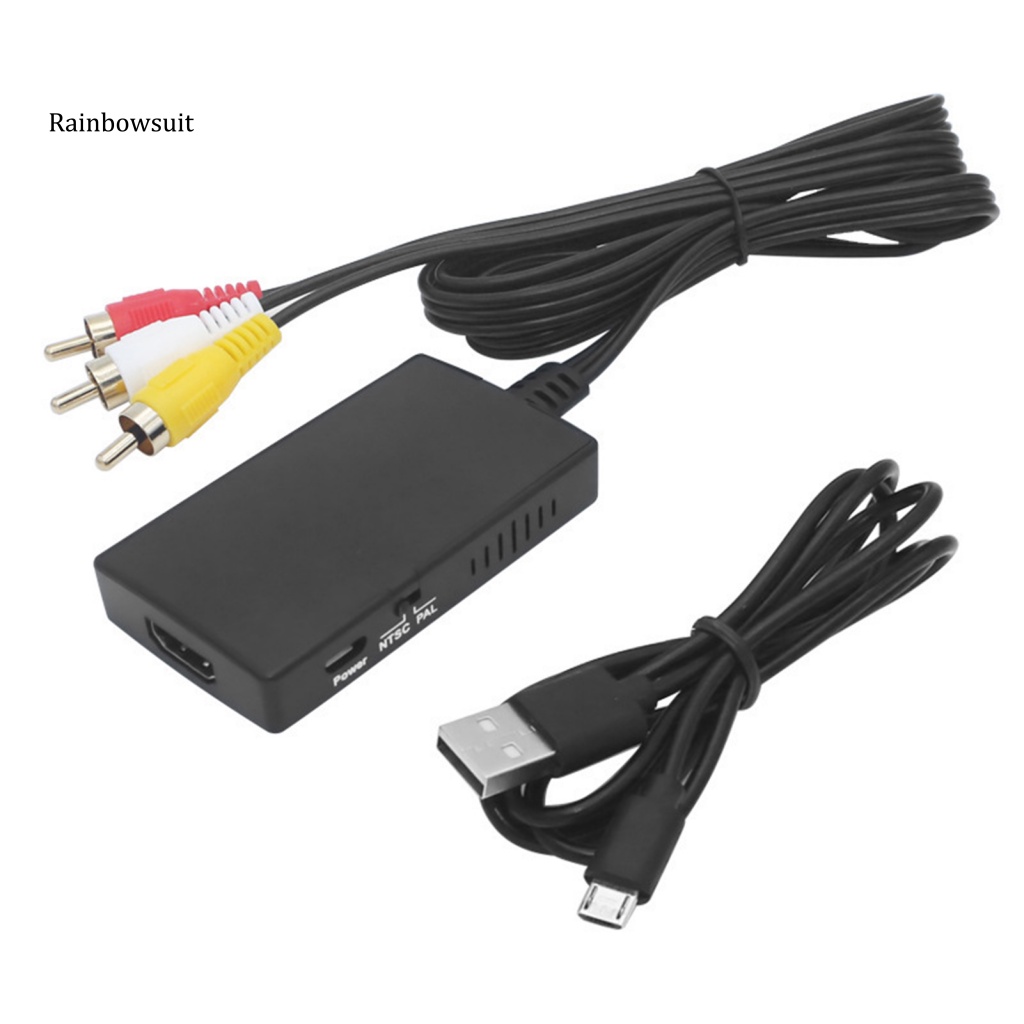 Bộ Chuyển Đổi Tín Hiệu Mạnh Mẽ 1080P Cắm Và Play-free Độ Chính Xác Cao HD-compatible Sang AV