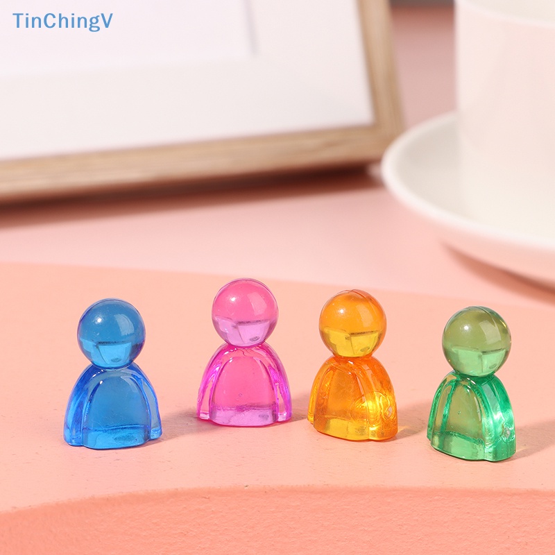 Bộ 10 Cờ Đánh Dấu Chơi Game 24 * 16 * 12mm Nhiều Màu Sắc