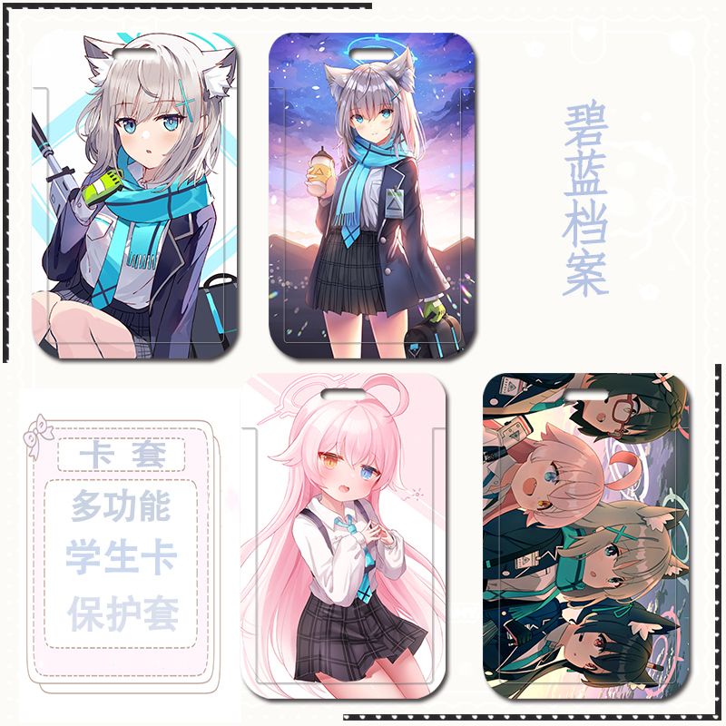 Vỏ Bọc Thẻ ID / Thẻ ID Họa Tiết Hoạt Hình Anime Dễ Thương DIY