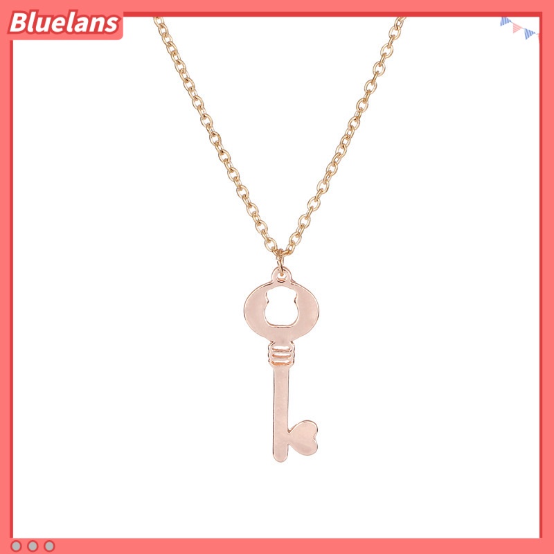 Vòng cổ Mặt Hình Gấu / Chìa Khóa / Trái Tim / Gấu Dễ Thương Cho Nữ