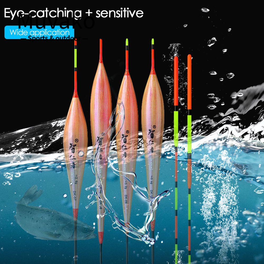 MUVAKO Phao Câu Cá Đuôi Dài Có Vỏ Sậy Chuyên Dụng