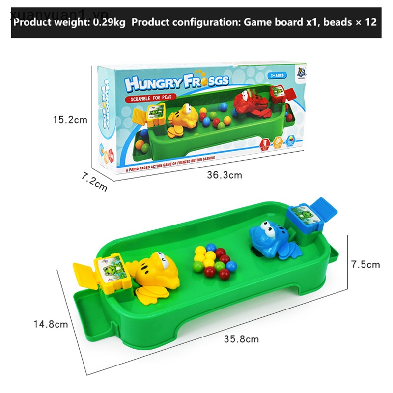 Trò Chơi Ếch Ăn Đậu Vui Nhộn Cho Bé Và Người Lớn