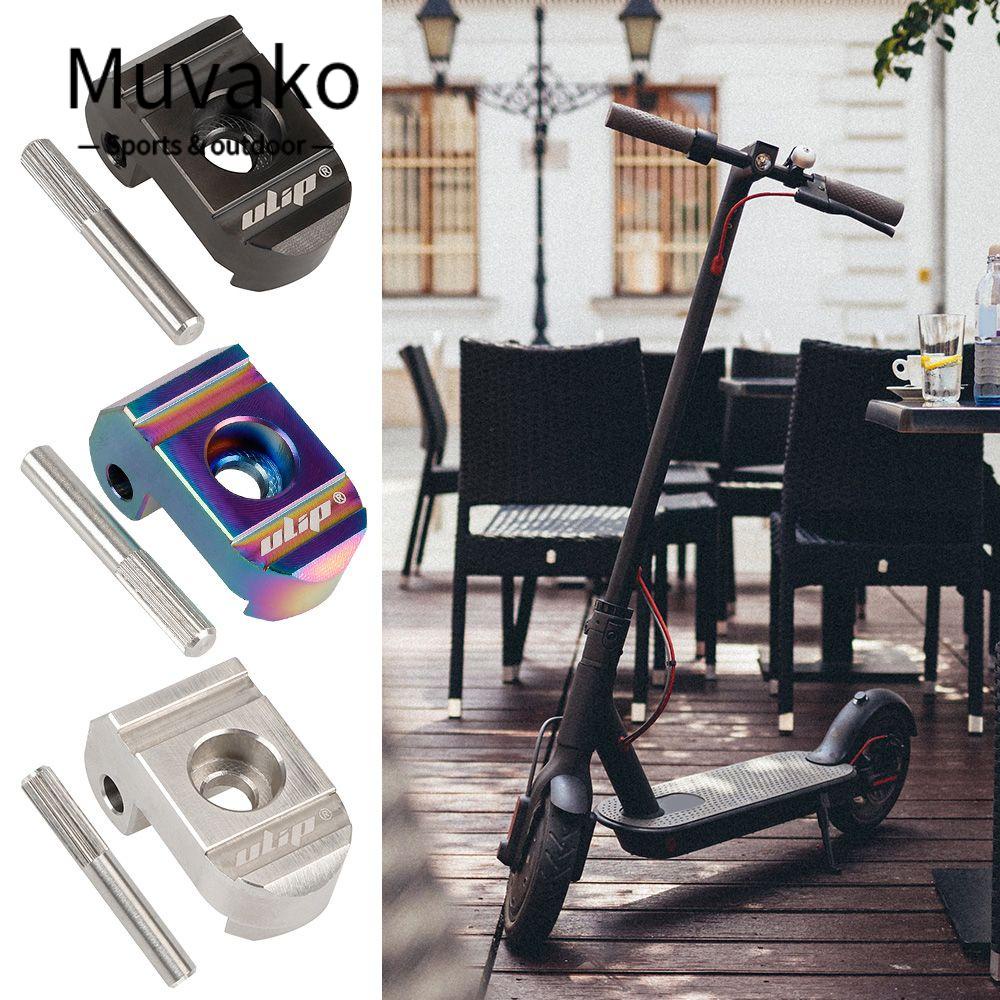 MUVAKO Ổ Khóa Thay Thế Dạng Gập Dày Dặn Siêu Bền Cho Xe Scooter