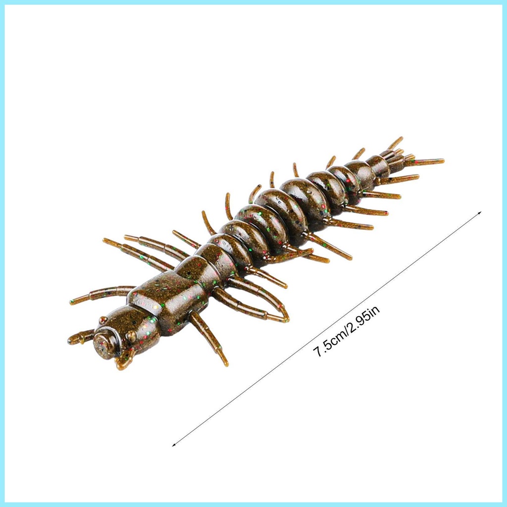 Set 8 / 20 Mồi Giả Nuốt Câu Cá Mềm Có Thể Tái Sử Dụng