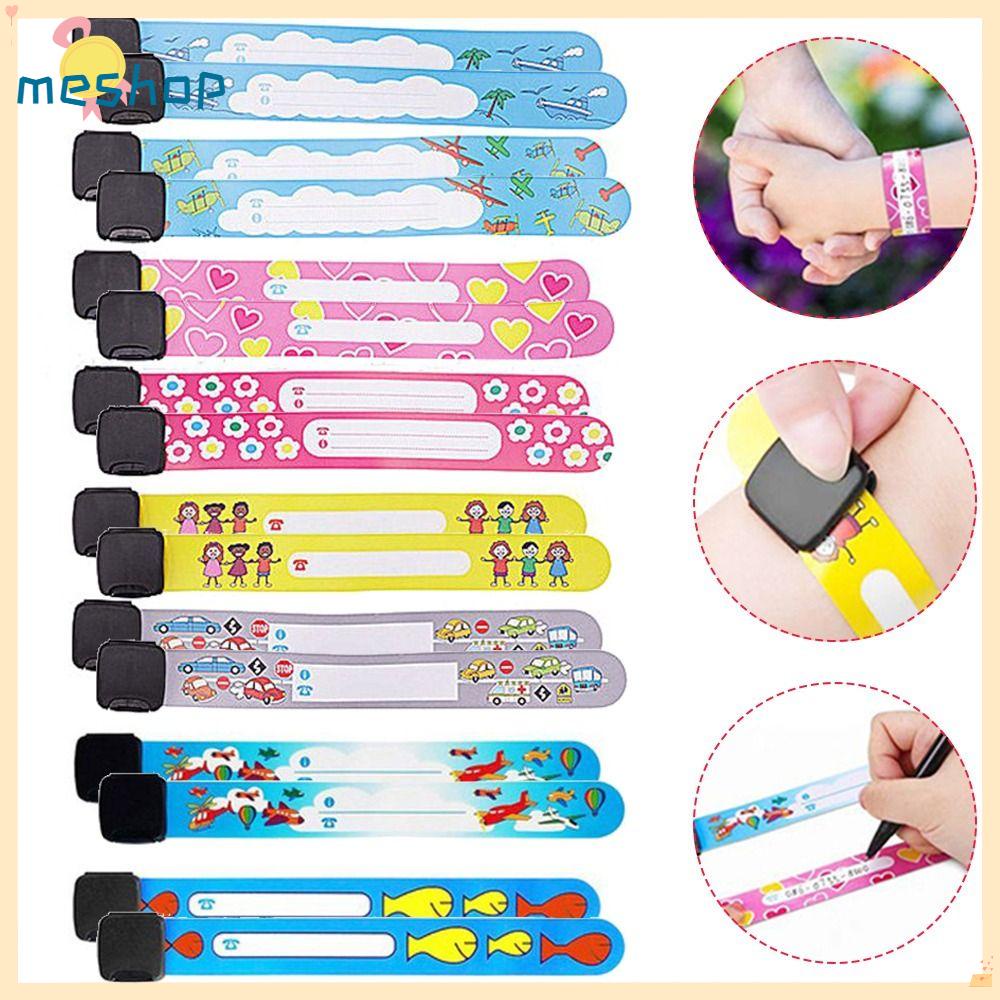 Set 8 / 12 Dây Đeo Cổ Tay Chống Thất Lạc Bảo Vệ An Toàn Cho Bé Khi Đi Du Lịch