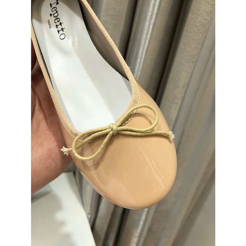 Repetto Giày Búp Bê Da Thời Trang Xinh Xắn Dành Cho Nữ