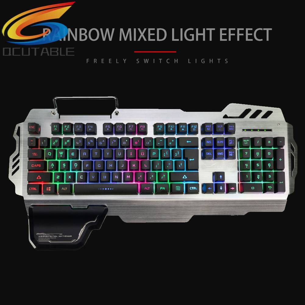 Bàn PhíM Gaming PK-900 Có Dây, 104 PhíM + Giá Đỡ ĐiệN ThoạI