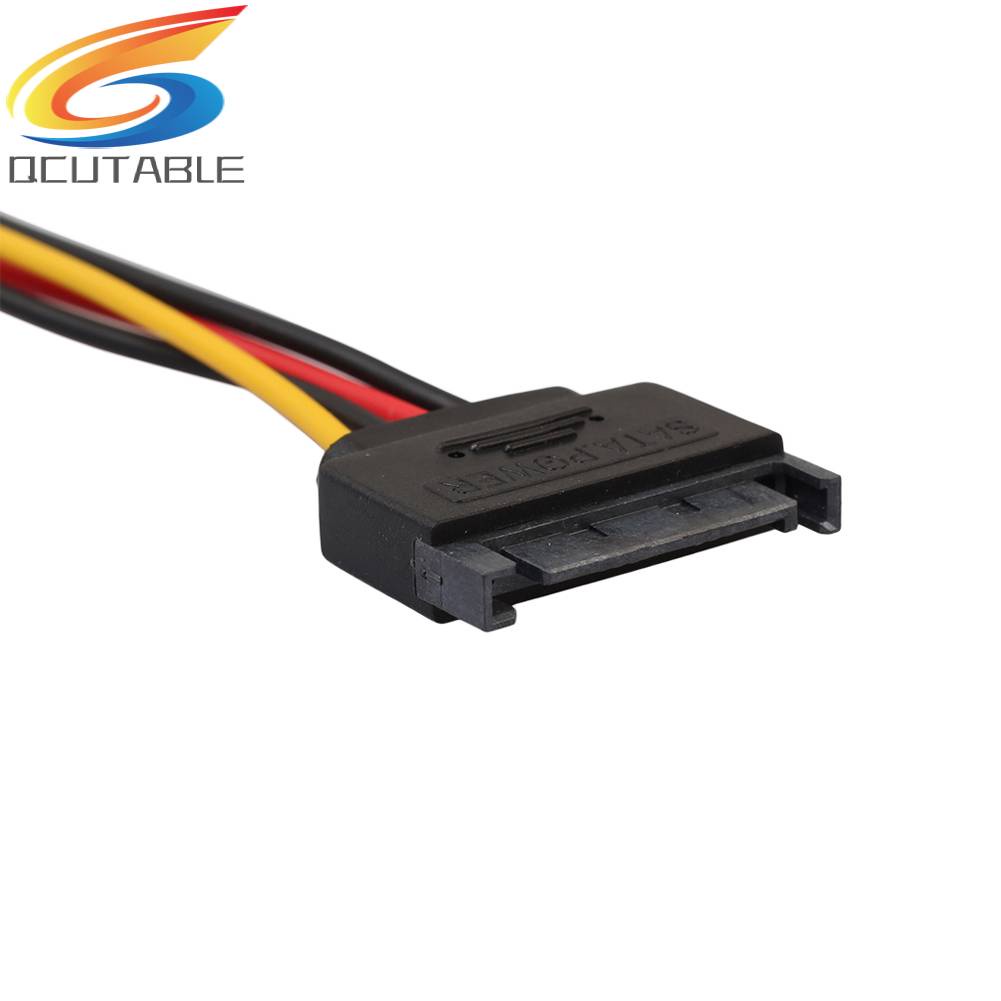 Dây Cáp Kết Nối Ổ Cứng SATA 15 Pin Sang IDE Big 4pin