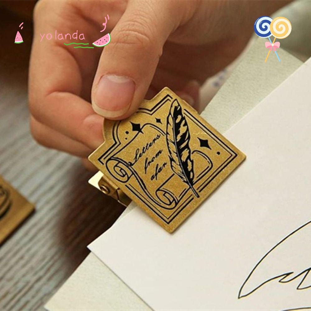 YOLA Kẹp Đồng Thau YOLA Chuyên Dụng Chất Lượng Cao|Kẹp Giấy Tờ Bằng Đồng Thau Tiện Dụng