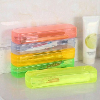New Portable Travel Toothbrush Toothpaste Storage Box Plastic Container Case